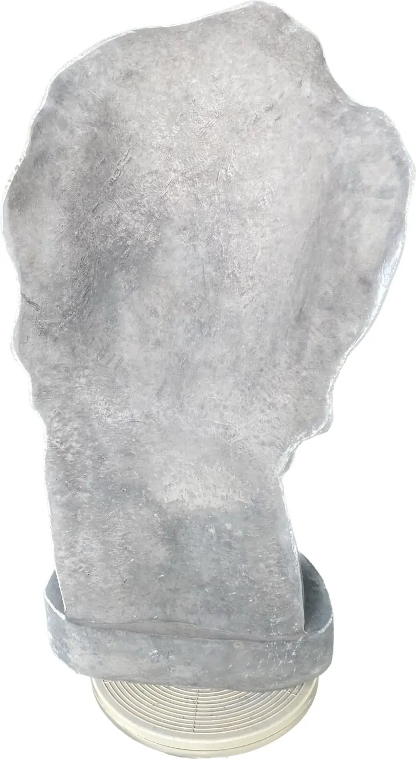 Product image 11 of the product “Aras - Face looking to the right, 90 cm H | cast stone ”